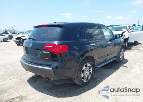 2009 Acura Mdx Technology Package from USA, damaged, VIN 2HNYD284X9H510367